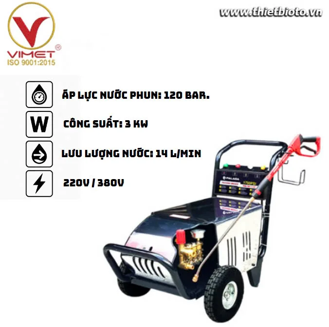 Máy rửa xe cao áp LUTIAN 18M17.5-3T4